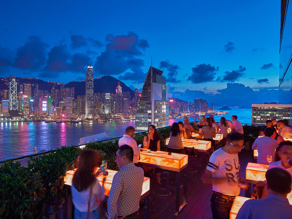 香港9个绝佳景致天台酒吧